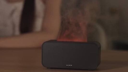 LUMORA – Difusor de Aroma con Efecto Llama para Relajarte al Instante